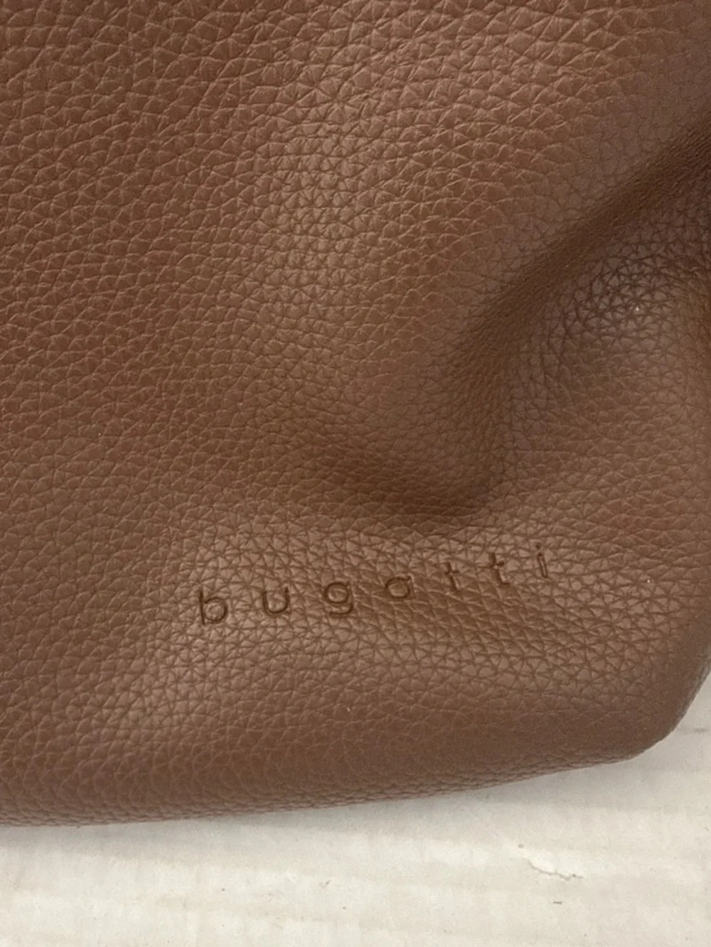 Brown Pure Backpack bugatti leather back pack. Great shape, laptop pocketback